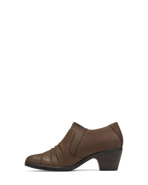 Clarks Brown Emily Vine Bootie