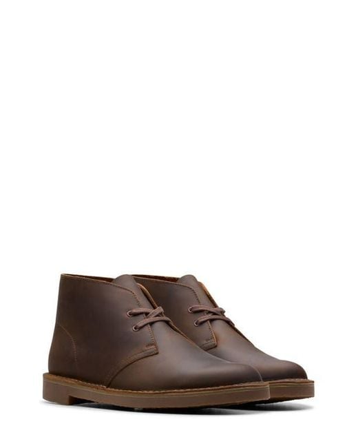Clarks Brown Shepton Chukka Boot for men
