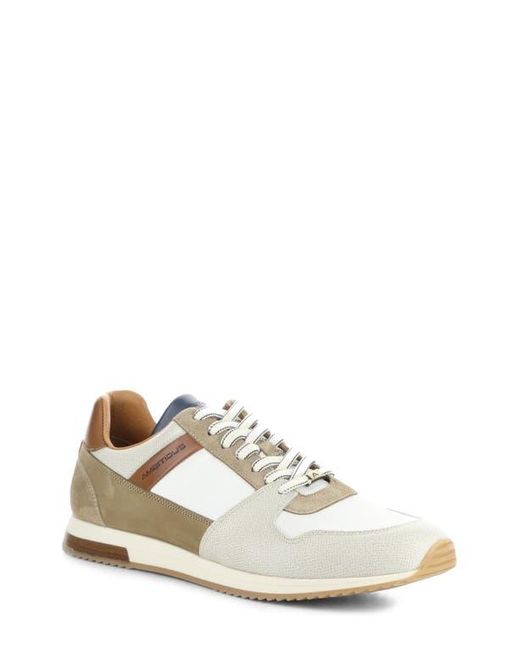 Ambitious White 11240 Perforated Sneaker for men