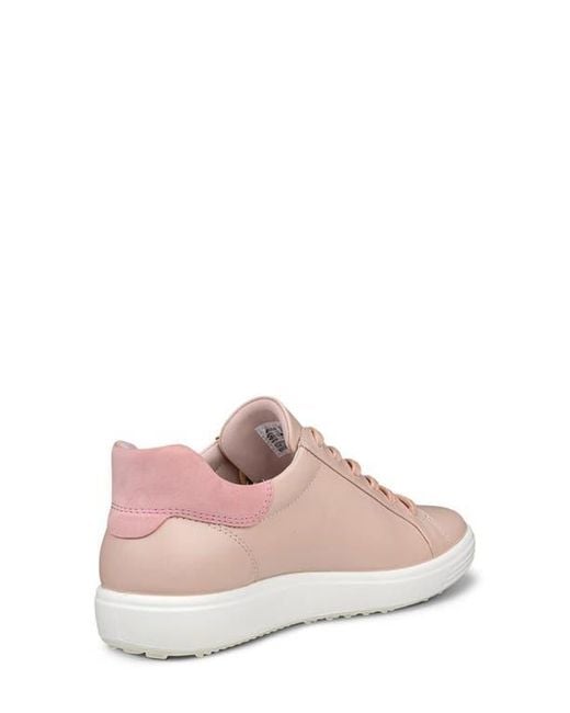 Ecco Pink Soft 7 Sneaker