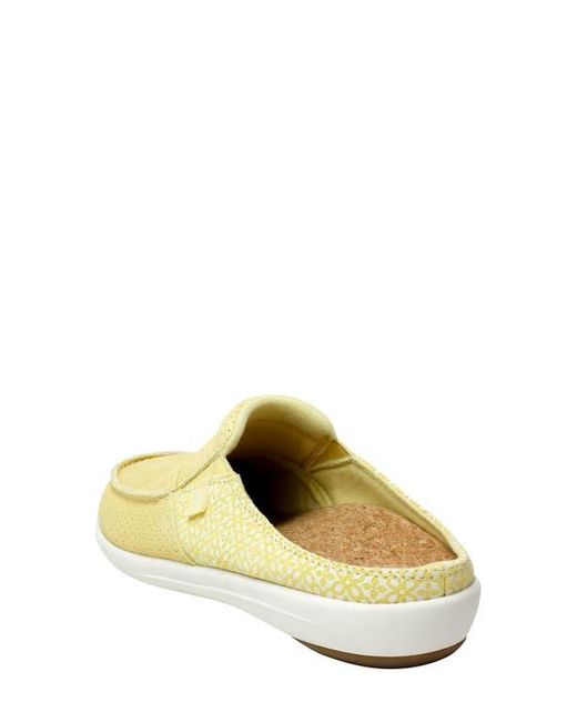 Revitalign Yellow Siesta Orthotic Clog Sneaker