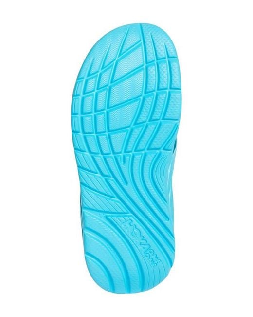 Hoka One One Blue Ora Recovery Flip Flop for men