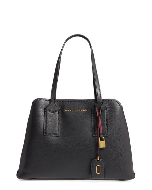 Marc Jacobs Black The Editor Leather Tote
