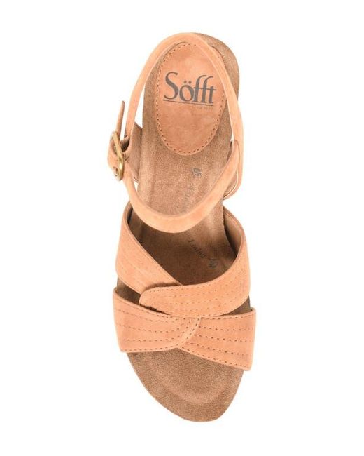 Söfft Pink Clarissa Wedge Sandal
