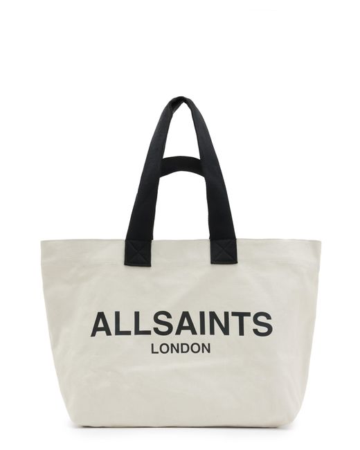 AllSaints White Acari Tote Bag