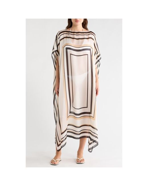 BCBGeneration Multicolor Square Striped Duster