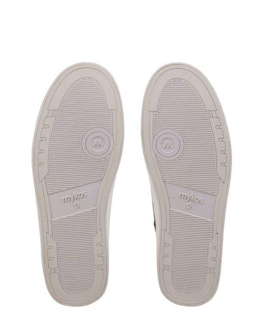 Mykos Brown Vance Low Top Sneaker for men
