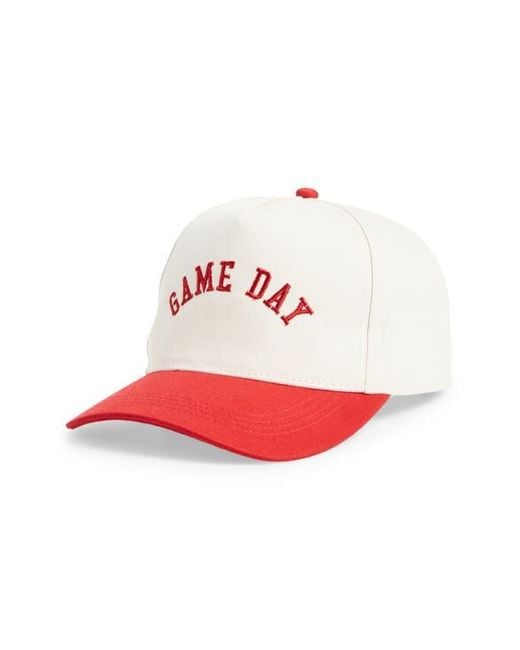 David & Young Red Game Day Baseball Cap