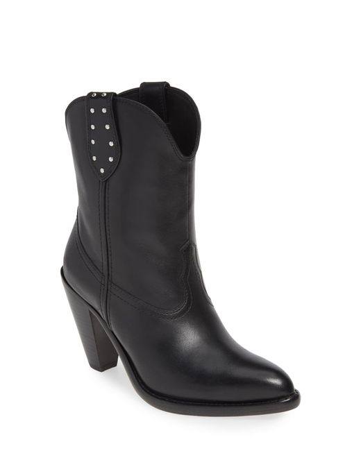 paige callan block heel bootie