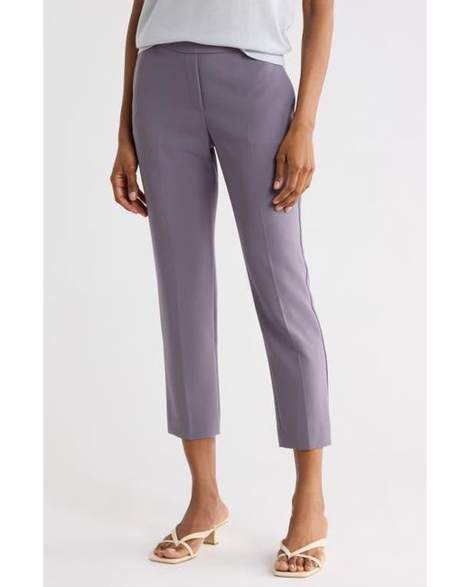 Theory Purple Treeca Pull-On Pants