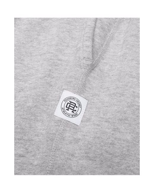 Reigning Champ Gray Slim Fit Terry Sweatpants for men