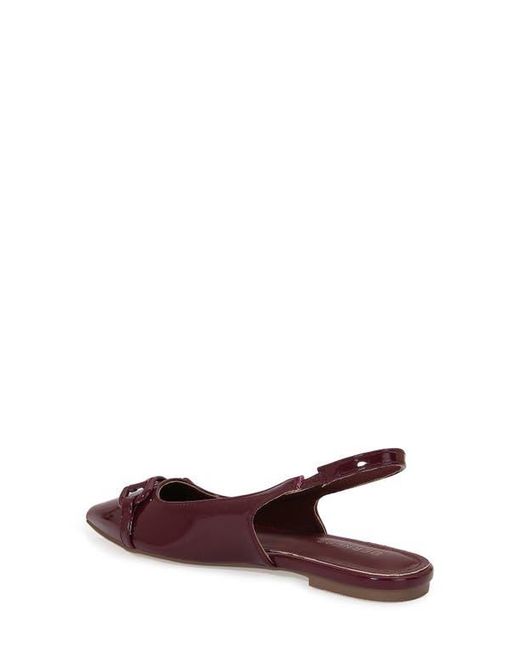 BERNESS Red Bit Slingback Flat