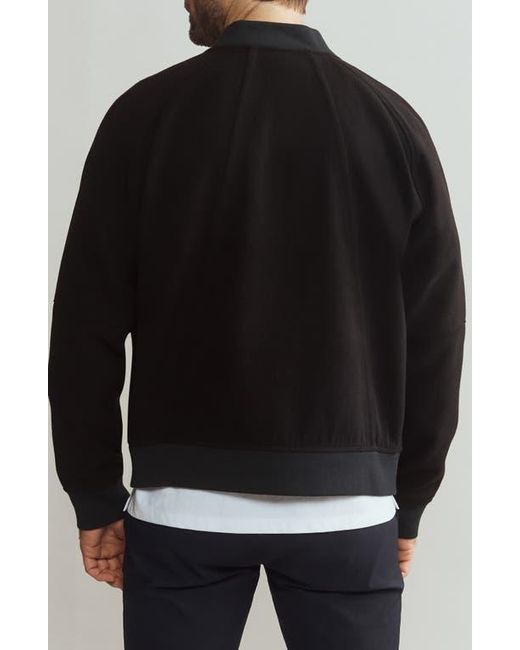 Rhone Black The Crew Jacket for men