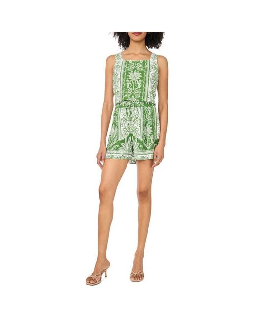 Cece Green Tank & Shorts Set