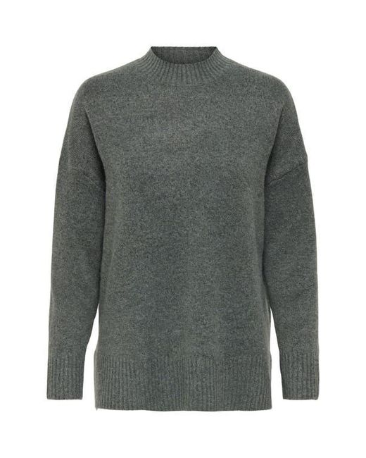 ONLY Gray Hazel Oversize Pullover Sweater