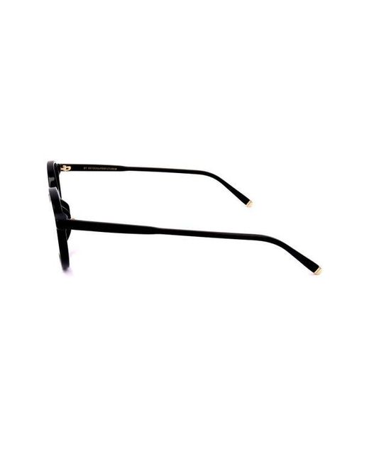 Retrosuperfuture Black 54Mm Round Optical Glasses