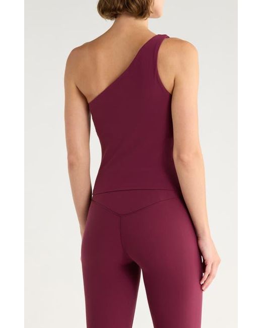 Spanx Red Bare Essentials One Shoulder Tank