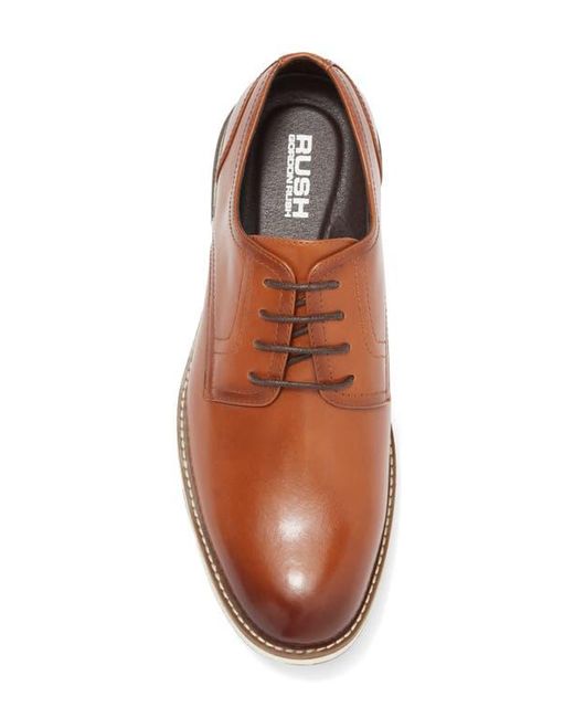 Gordon Rush Brown Plain Toe Derby for men