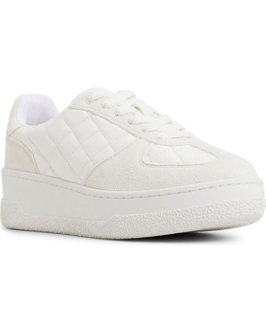ALDO White Deevale Platform Sneaker