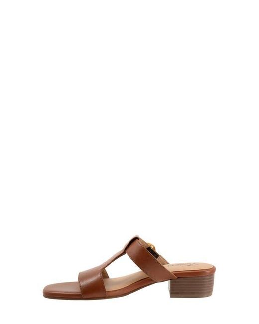 Trotters Brown Nanna Slide Sandal