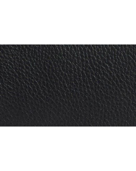 Vince Camuto Black Lisha Studded Leather Shoulder Bag