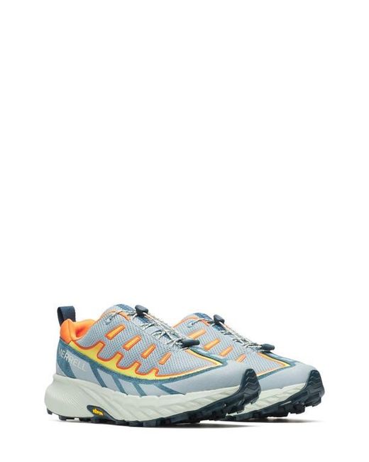 Merrell Blue Gender Inclusive Agility Peak 5 Trek Sneaker
