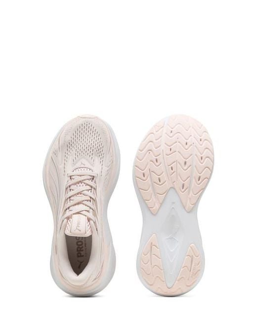 PUMA White Maxima Pro Sneaker