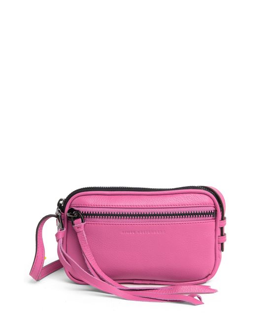 Aimee Kestenberg Brighton Zip Crossbody Bag in Pink | Lyst