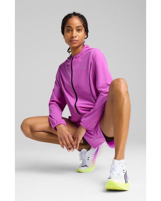 PUMA Pink Run Velocity Woven Jacket