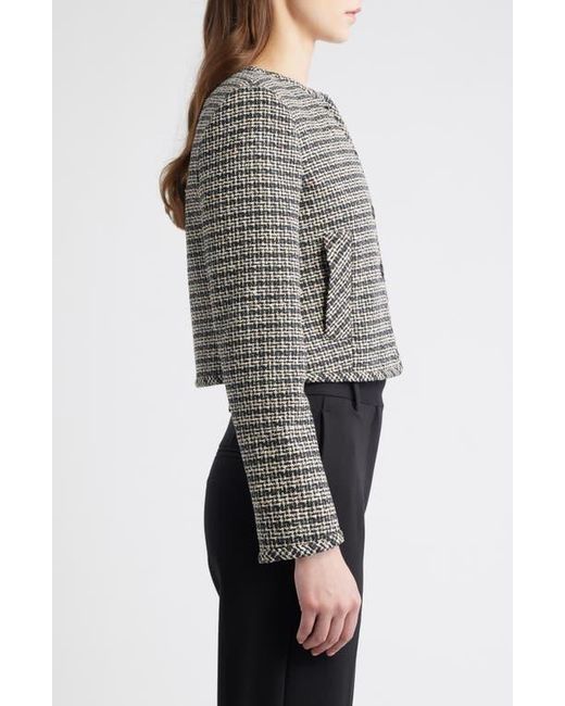 Theory Black Tweed Jacket