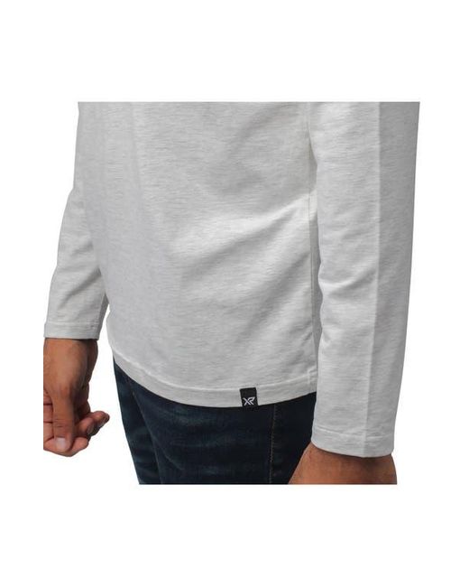 Xray Jeans Gray Crewneck Long Sleeve T-Shirt for men