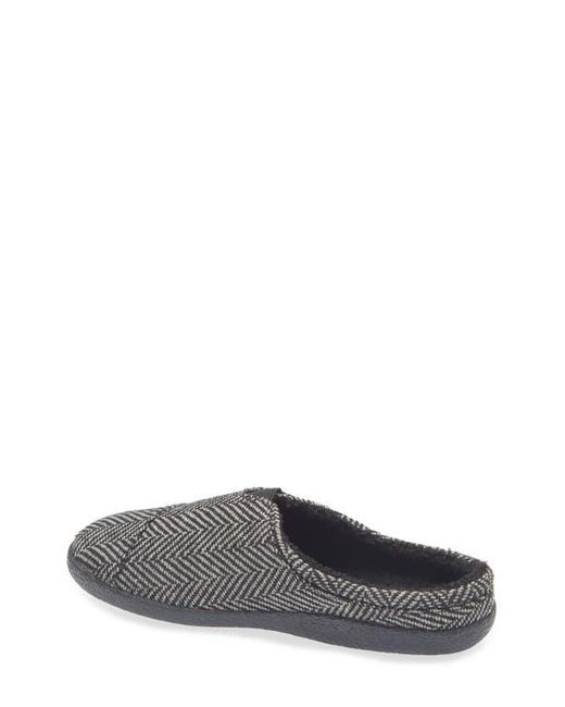 TOMS Gray Berkly Herringbone Slipper for men
