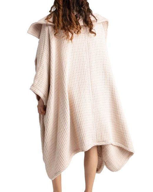 Saachi Natural Waffle Drape Jacket