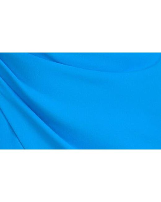 Siena Jewelry Blue Scuba Crepe Cocktail Dress