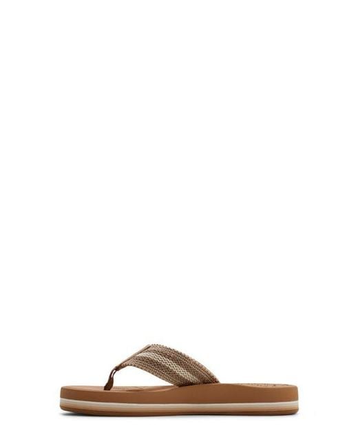 Roxy Brown Colbee Flip Flop