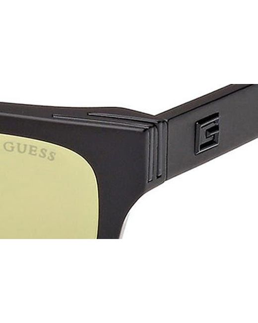 Guess Multicolor Rectangular Sunglasses for men