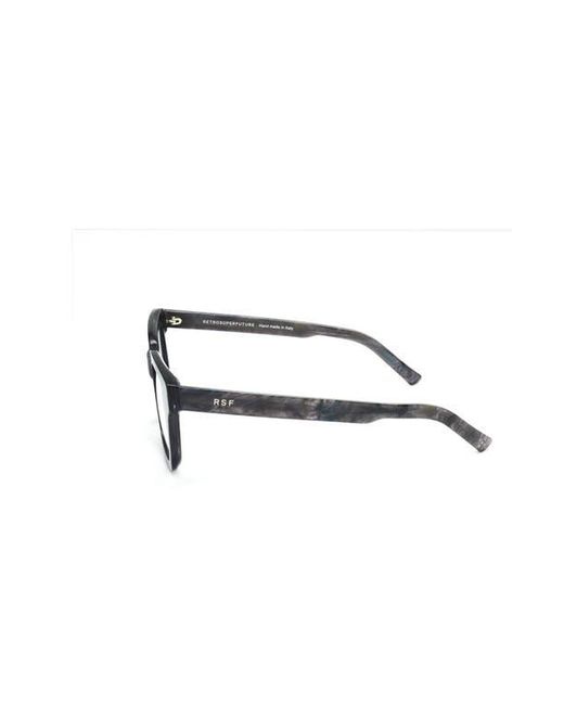Retrosuperfuture Gray 50Mm Rectangular Optical Glasses