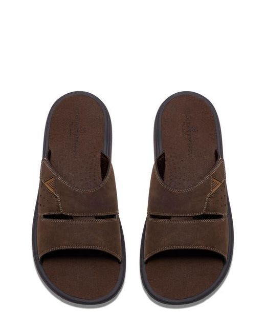 Clarks Black Breeze Slide Sandal for men
