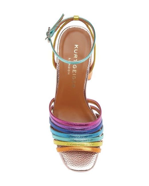 Kurt Geiger Pink Pierra Platform Sandal