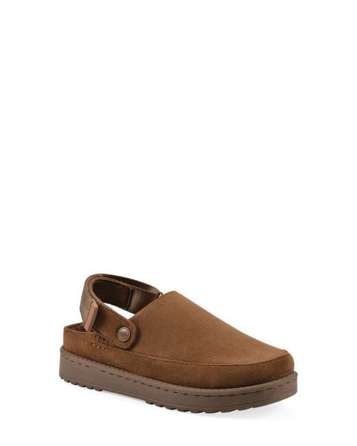 White Mountain Brown Icebound Slingback Clog