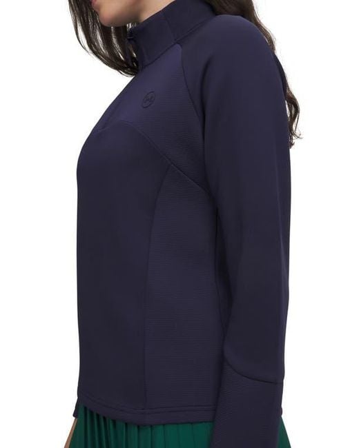 Under Armour Blue Drive Midlayer Half Zip Pullover