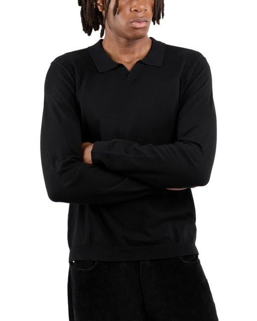 Xray Jeans Black John Collared Sweater for men