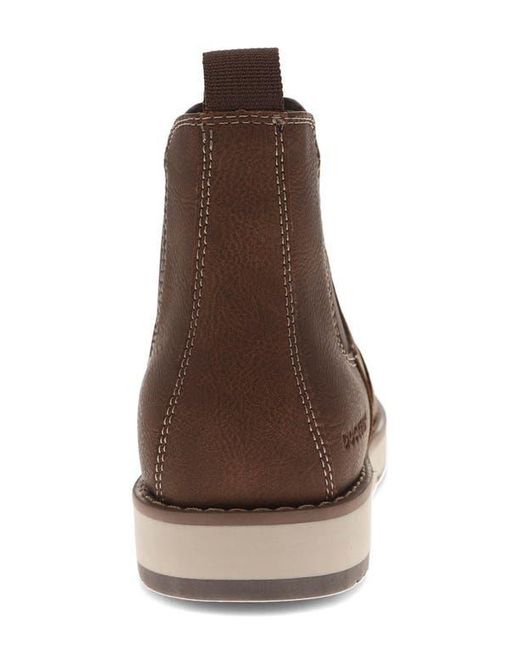 Dockers Brown Dylan Chelsea Boot for men