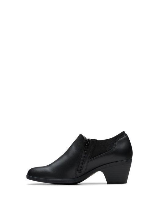 Clarks Black Emily2 Darcey Bootie