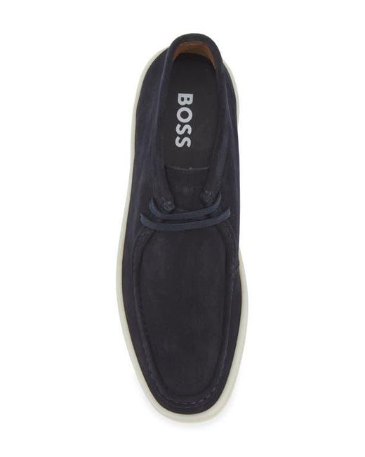 Boss Blue Clay Chukka Boot for men