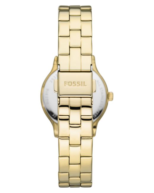 Fossil Metallic Modern Sophisticate Cz Dial Bracelet Watch