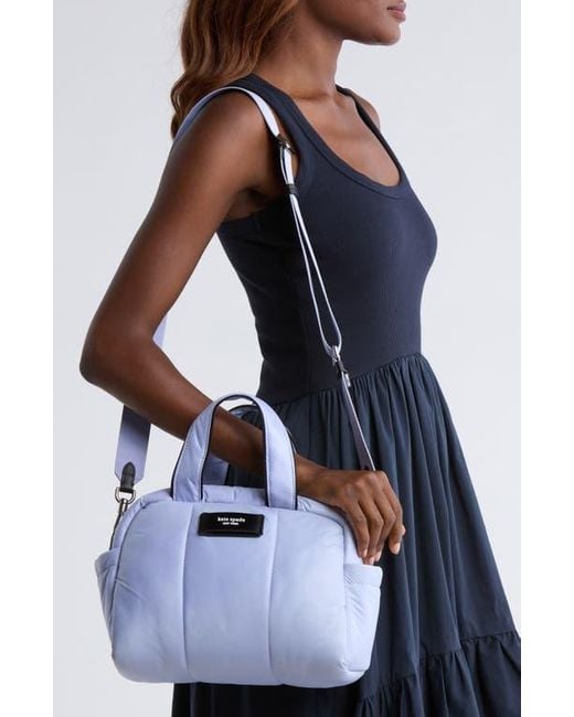 Kate Spade Blue Choux Puffy Satchel