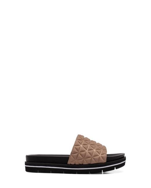 Linea Paolo White Leah Slide Sandal