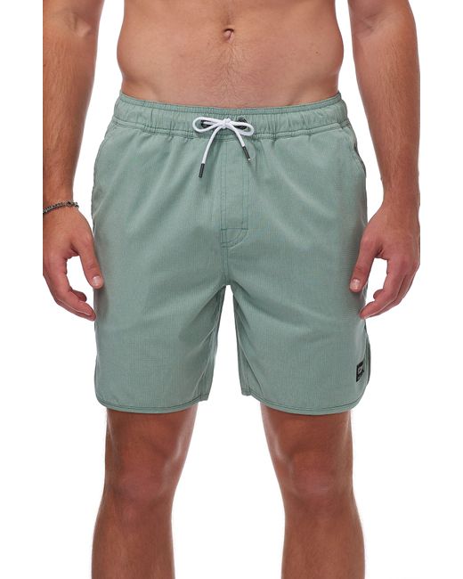 Ezekiel Blue Off Shore Shorts for men