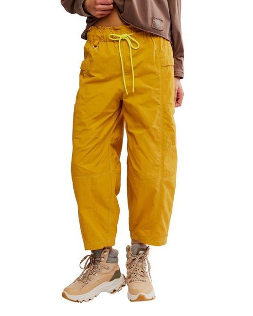 Free People Yellow The Wild Hiking Pants